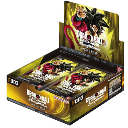 Booster FB03 | Raging Roar | Fusion World | DRAGON BALL | Anglais