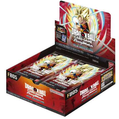 Booster FB05 | New Adventure | Fusion World | DRAGON BALL | Anglais