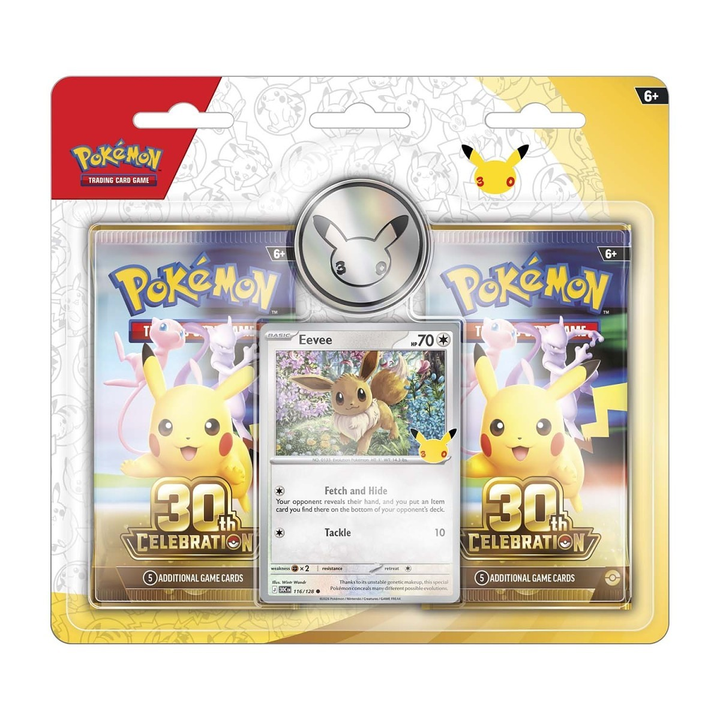 30th Celebration - Blister 2 boosters Eevee