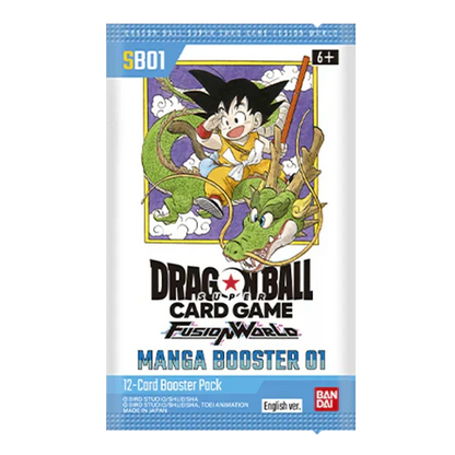 Booster Box SB01 | Manga Booster 01 | Fusion World | DRAGON BALL | Anglais