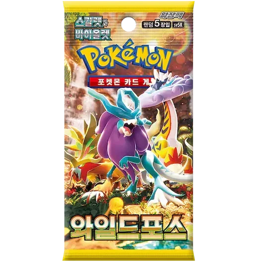 Booster Wild Force | POKÉMON | Coréen
