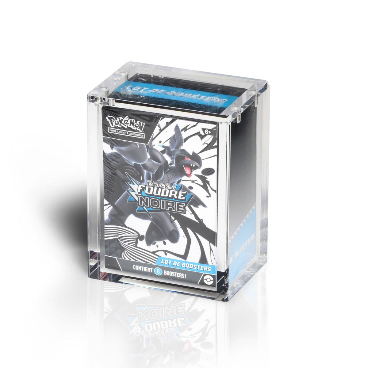 Boîte acrylique magnétique pour Booster Bundle Pokémon | The Acrylic Box