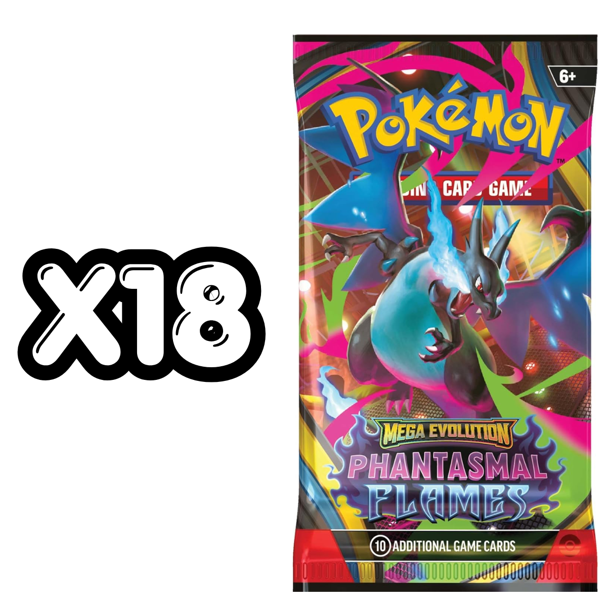 Phantasmal Flames Booster Box (18 boosters)