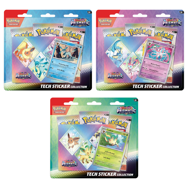 Prismatic Evolutions : Collection Tech Sticker