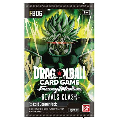 Booster Box FB06 | Rivals Clash | Fusion World | DRAGON BALL | Anglais
