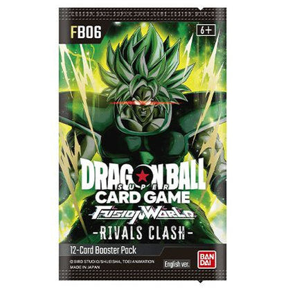 Booster FB06 | Rivals Clash | Fusion World | DRAGON BALL | Anglais
