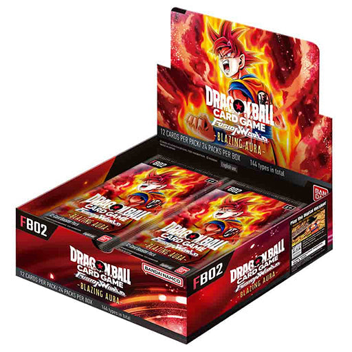 Booster Box FB02 | Blazing Aura | Fusion World | DRAGON BALL | Anglais